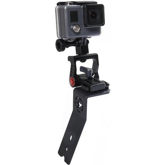 Jeep Wrangler GoPro Camera Mount Hood Action Cam Holder Rotatable Bracket - Picture 1 of 4